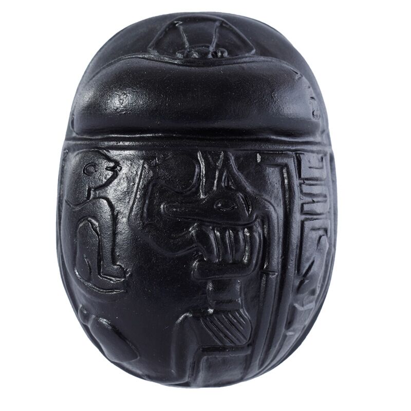Afbeelding laden in galerijviewer, Egypte- scarabee,zwart