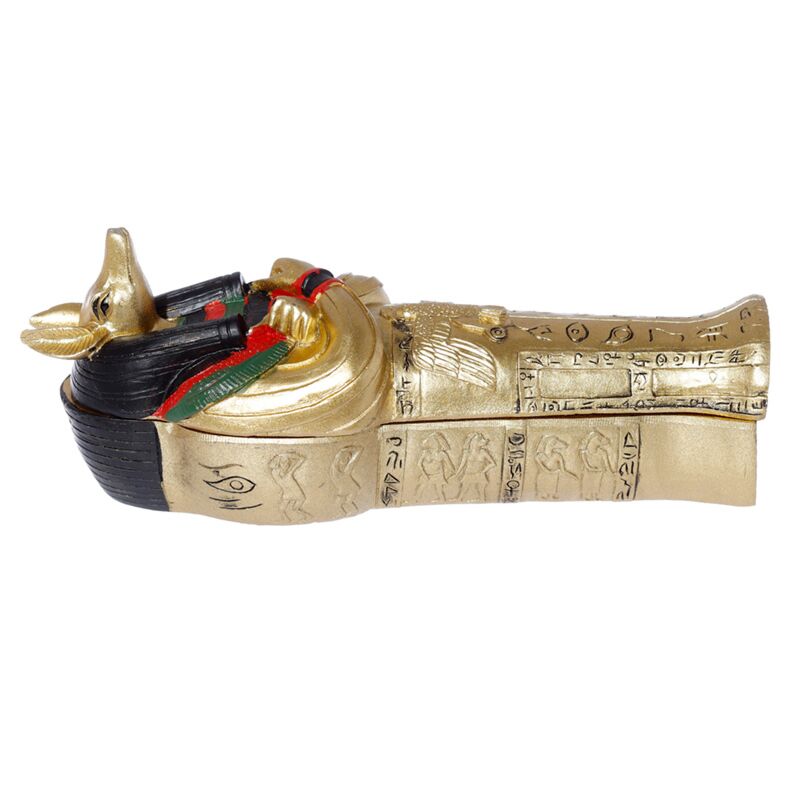 Load image into Gallery viewer, Egypte -anubis sarcofaag met mummie