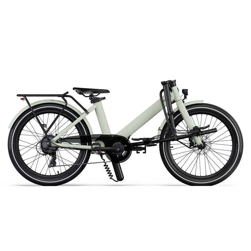 Load image into Gallery viewer, Eovolt Elektrische compactfiets Evening 24 v2 groen