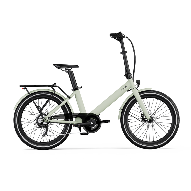 Load image into Gallery viewer, Eovolt Elektrische compactfiets Evening 24 v2 groen