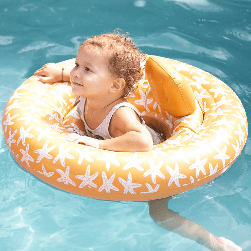 Afbeelding laden in galerijviewer, Seastar | oranje baby float 0-1 jaar