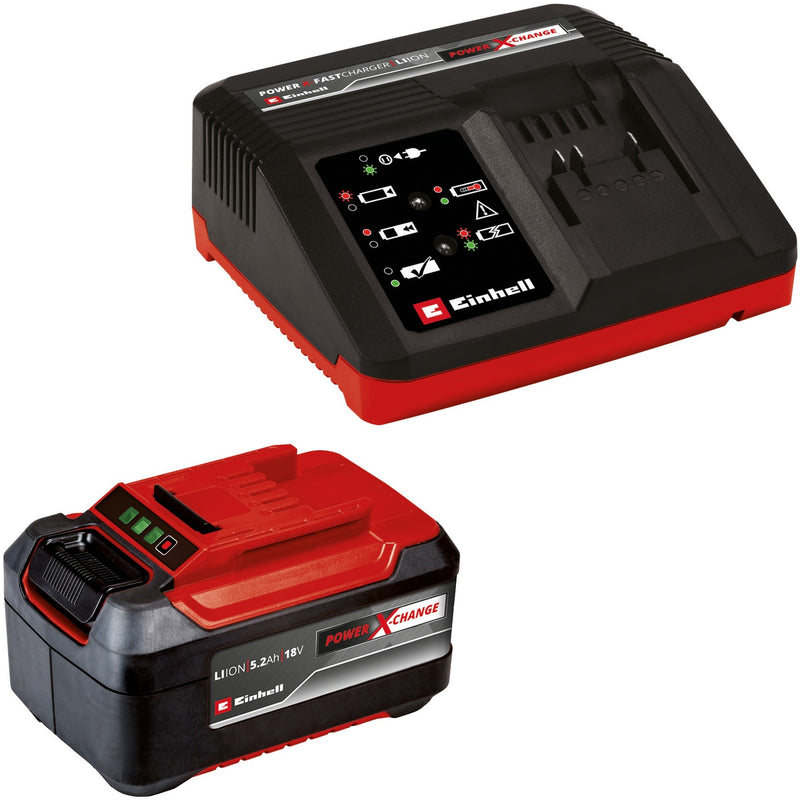 Load image into Gallery viewer, Einhell PXC-Starter-Kit 5,2Ah 4A Fastcharger
