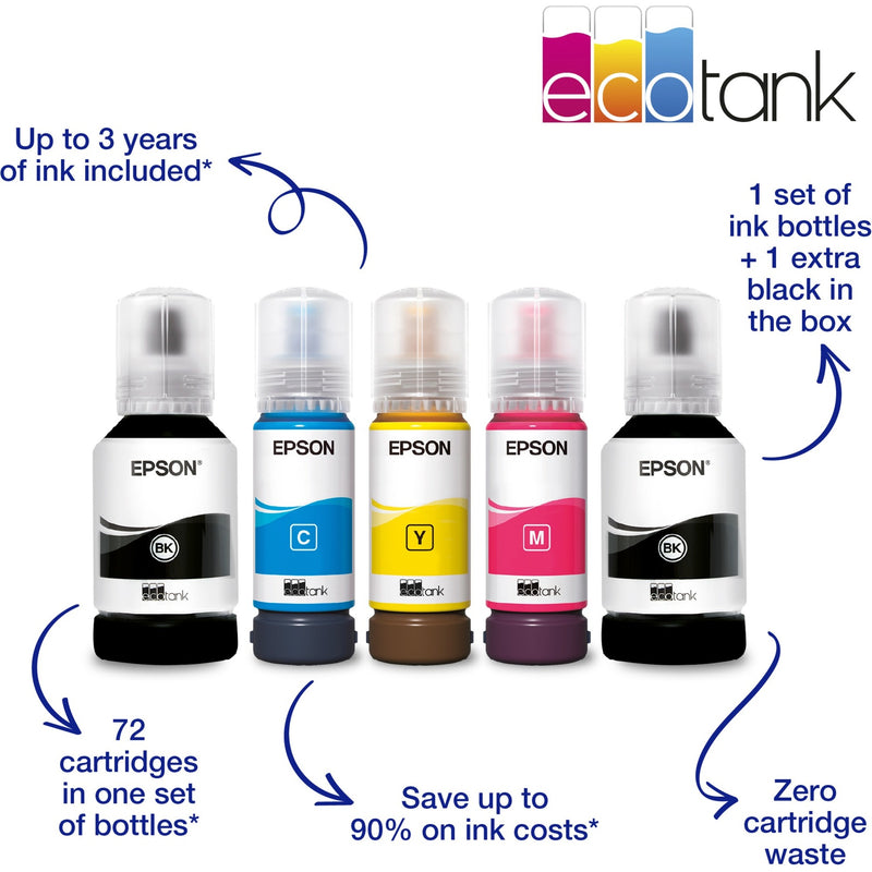 Load image into Gallery viewer, Epson EcoTank ET-3850 A4 multifunctionele Wi-Fi-printer