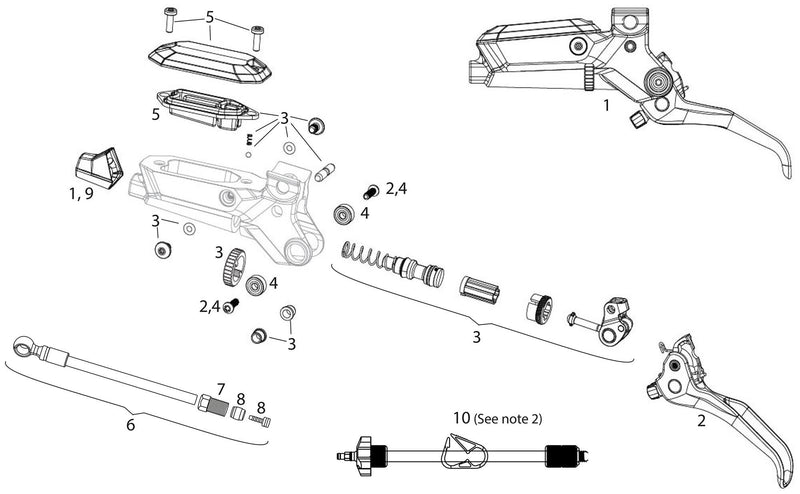 Load image into Gallery viewer, Sram schijfrem maven silver a1 disc brake maven silver rear 2000mm