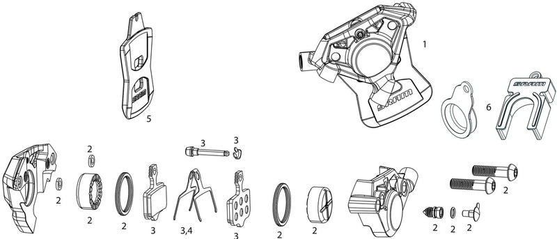 Load image into Gallery viewer, Sram versteller red axs e1
