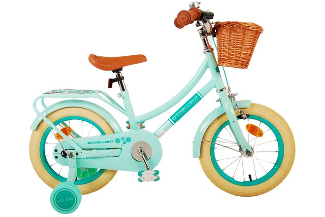 Load image into Gallery viewer, Volare Excellent Kinderfiets - Meisjes - 14 inch - Groen