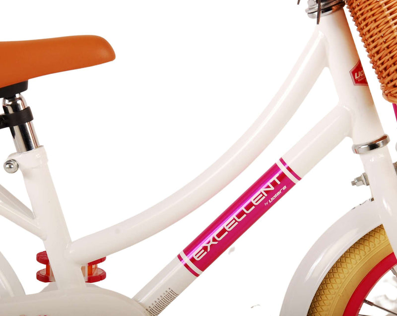 Load image into Gallery viewer, Volare Excellent Kinderfiets - Meisjes - 14 inch - Wit