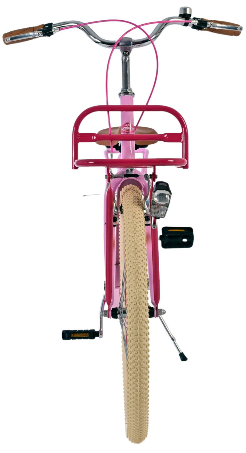 Load image into Gallery viewer, Volare Volare Kinderfiets Meisjes 24 inch RozeTwee handremmen