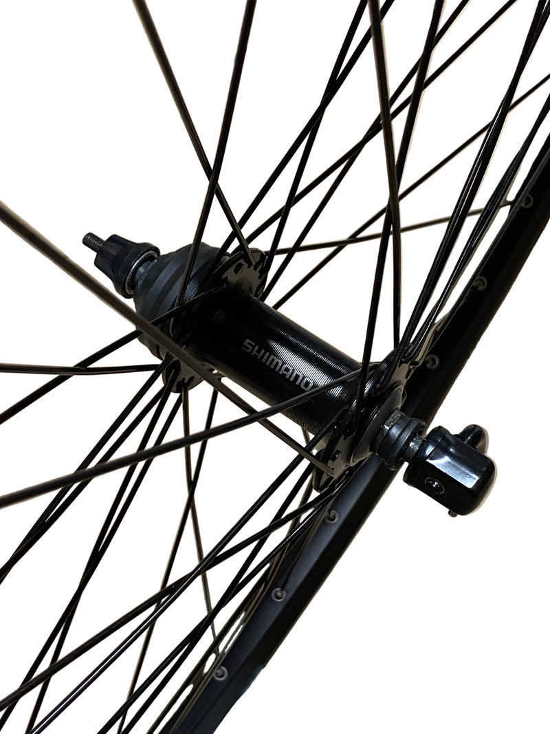 Load image into Gallery viewer, Roland voorwiel 28 21-622 taurus alu. zwart shimano hbqc300 qr schijfrem