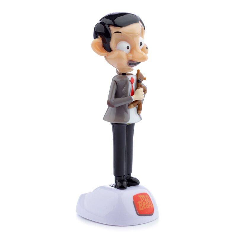 Load image into Gallery viewer, Mr bean met teddybeer solar poppetje - gelicentieerd