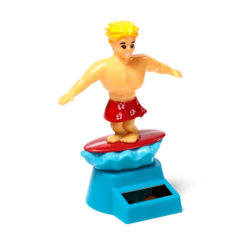 Load image into Gallery viewer, Surfer dude zonnecel solar pal poppetje