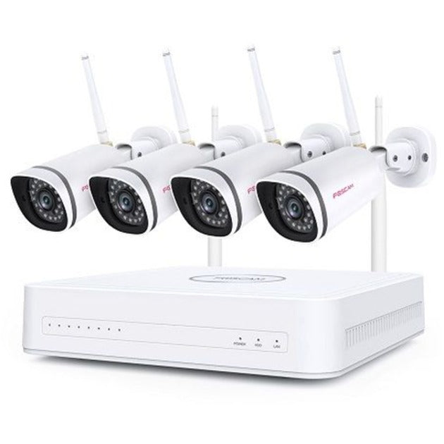 Load image into Gallery viewer, Foscam FN7108W-B4-1T 2MP Full HD WiFi beveiligingsset