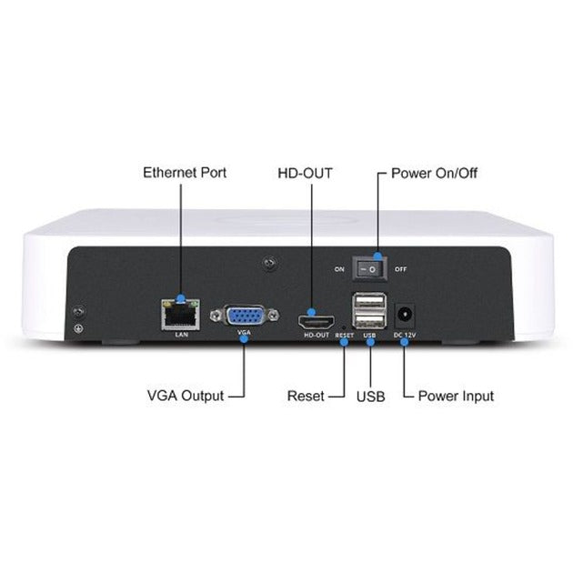 Load image into Gallery viewer, Foscam FN8108H, 8-kanaals 5MP Netwerk Video Recorder