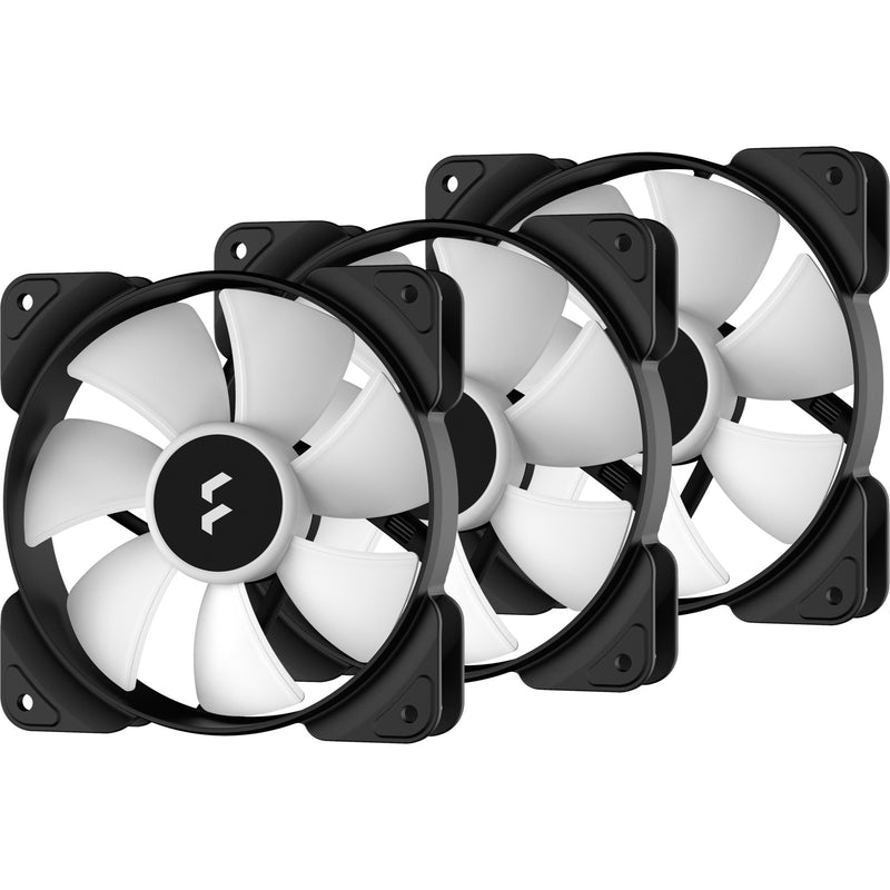 Load image into Gallery viewer, Fractal design aspect 12 rgb pwm black frame 3 fan pack
