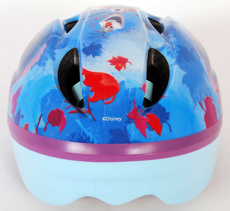 Afbeelding laden in galerijviewer, Disney Frozen fiets- skatehelm blauw roze maat 51-55 cm