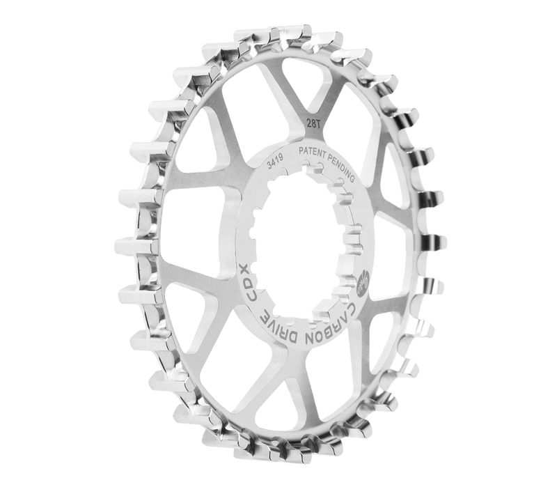 Load image into Gallery viewer, Gates sprocket cdx 28t 9-spline shimano freewheel hub