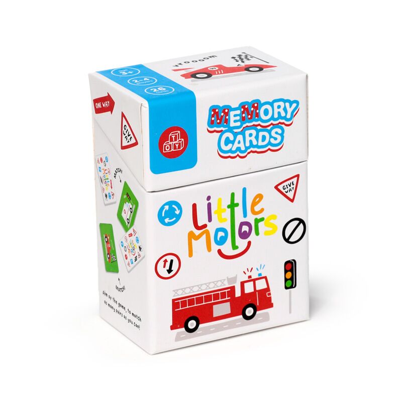 Afbeelding laden in galerijviewer, Kleine motors kids memory kaartset