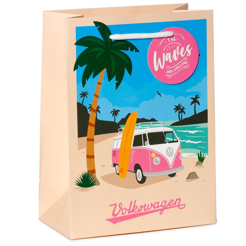 Afbeelding laden in galerijviewer, Volkswagen busje vw t1 waves cadeautasje - medium