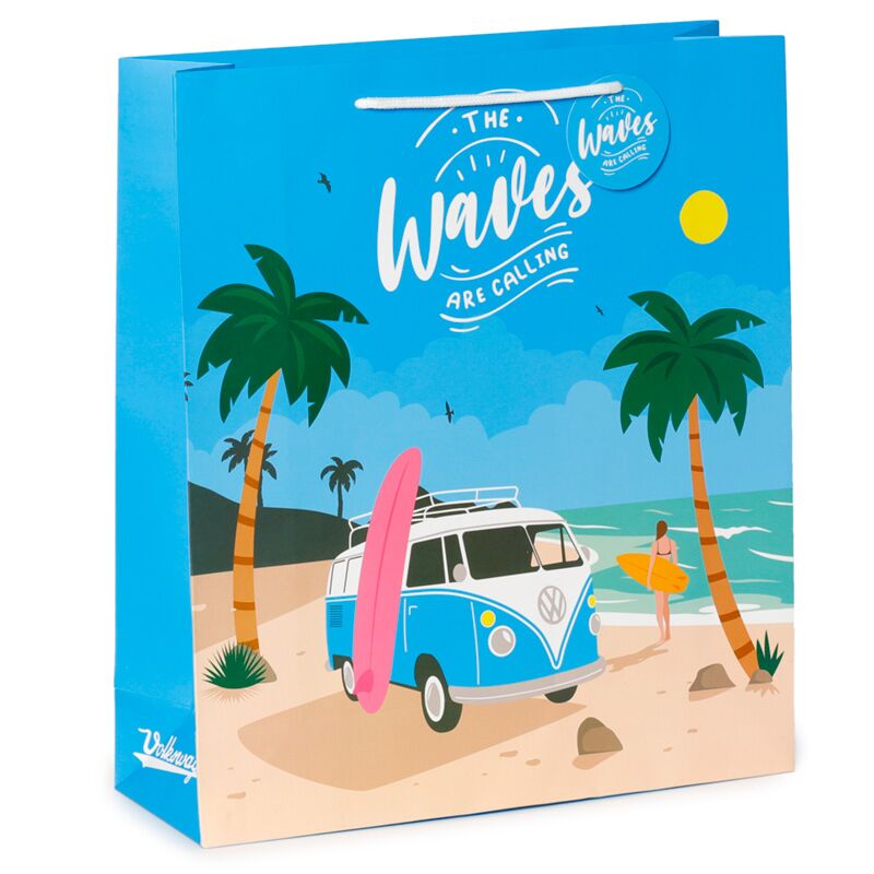 Load image into Gallery viewer, Union volkswagen busje vw t1 waves cadeautasje - extra large