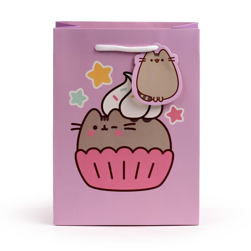 Load image into Gallery viewer, Union pusheen de kat cupcake - cadeautasje medium