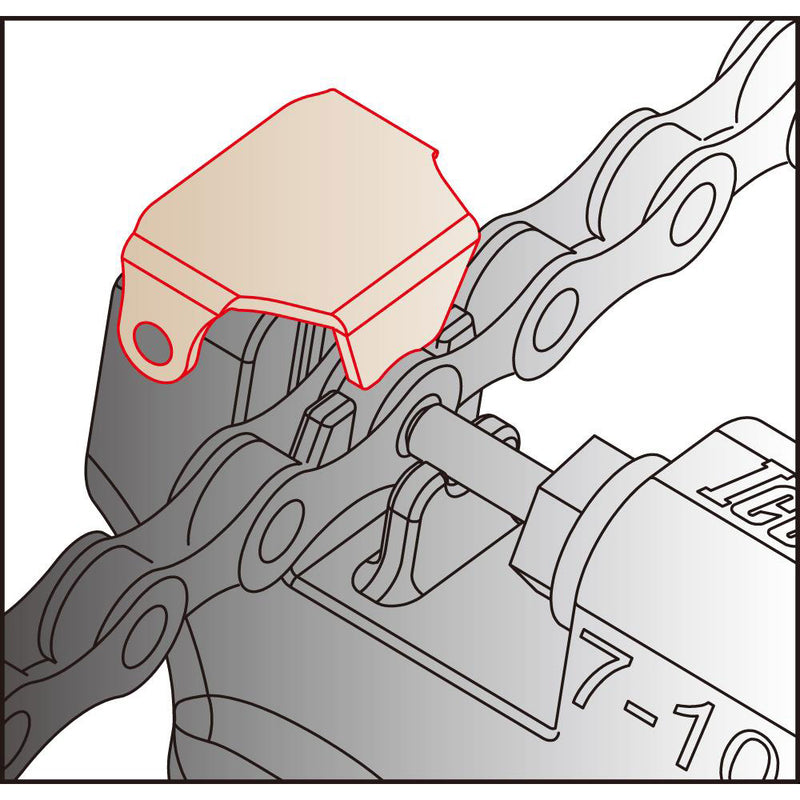Load image into Gallery viewer, kettingpons 5-6-7-8-9-10-11-12 Speed zwart zilver