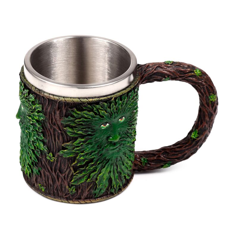 Afbeelding laden in galerijviewer, Decoratieve treeman drinkbeker