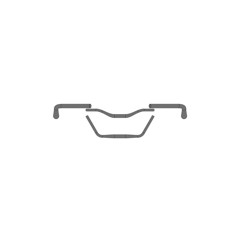 Load image into Gallery viewer, Ergotec stuur moon cruiser ø31,8 x 610 mm - zwart