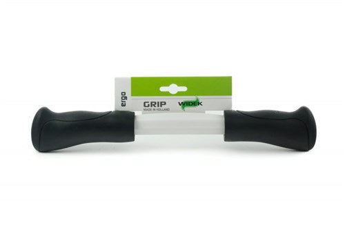 Load image into Gallery viewer, Widek Handvat Ergo Tour kort lang zwart (115 103mm) - fietsaccessoire