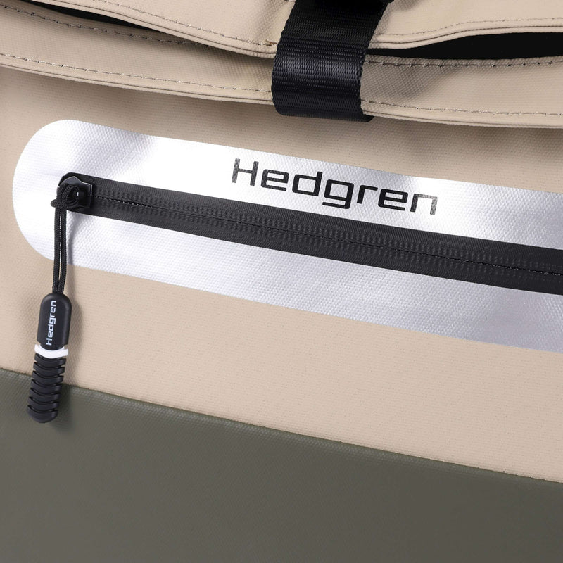 Load image into Gallery viewer, Hedgren commute bike chain rugtas 18,2l beige olive