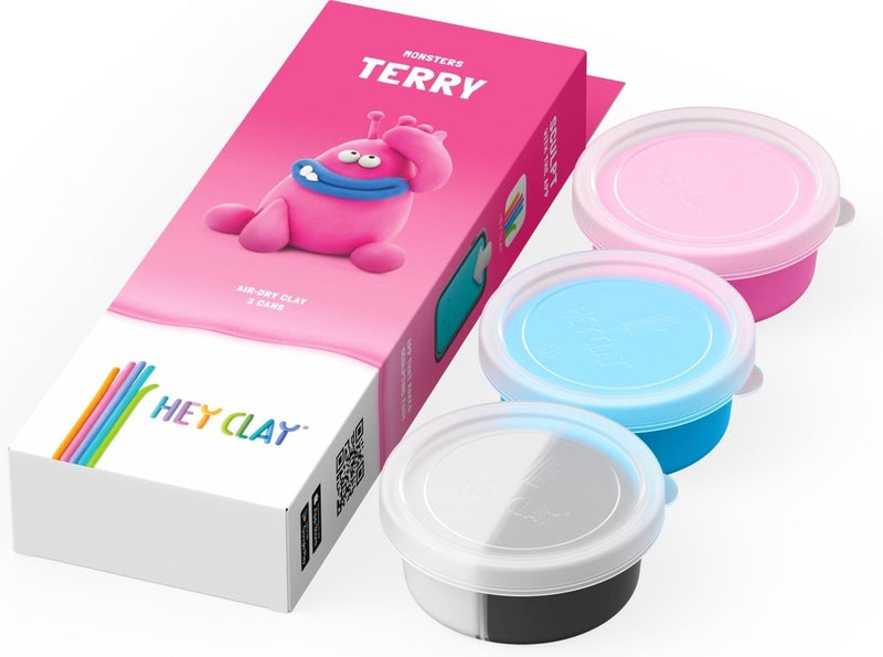Load image into Gallery viewer, Hey-clay terry 3 cans boetseerklei
