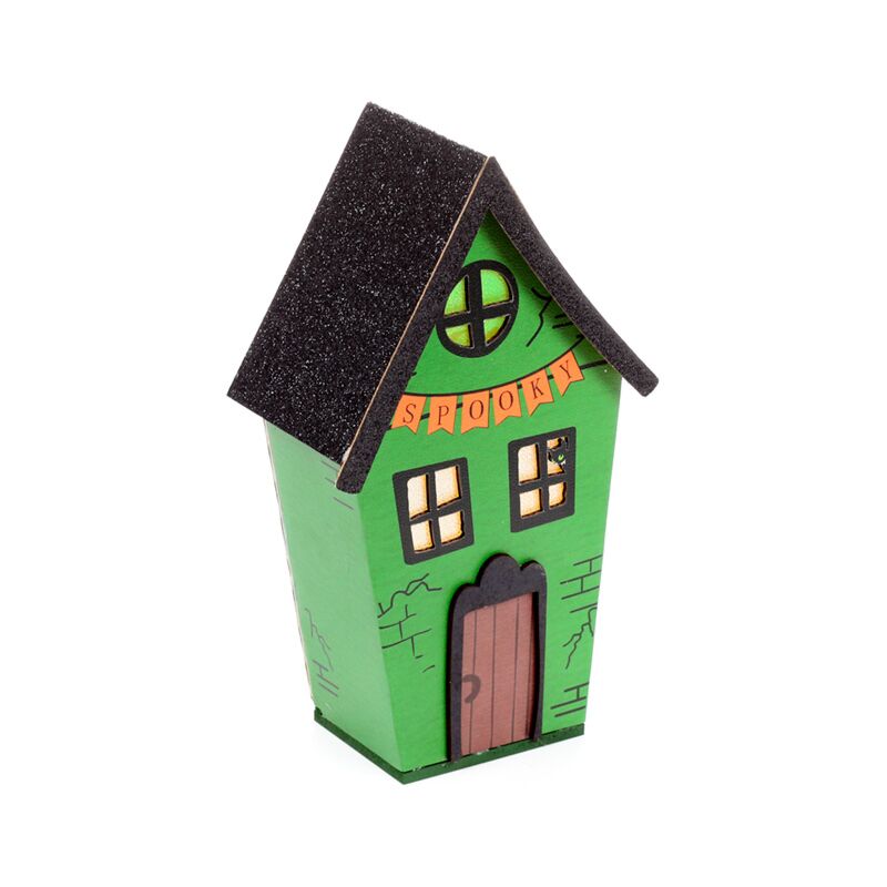 Afbeelding laden in galerijviewer, Groot griezelig huis halloween led decoratie