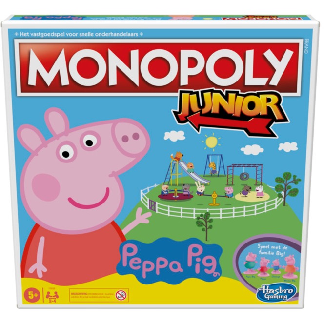 Load image into Gallery viewer, Hasbro Monopoly Junior Peppa Pig