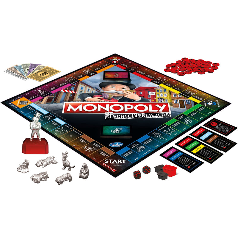 Load image into Gallery viewer, Hasbro Monopoly Slechte Verliezers
