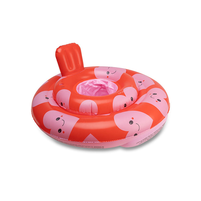 Afbeelding laden in galerijviewer, Hearts | rood roze baby float 0-1 jaar