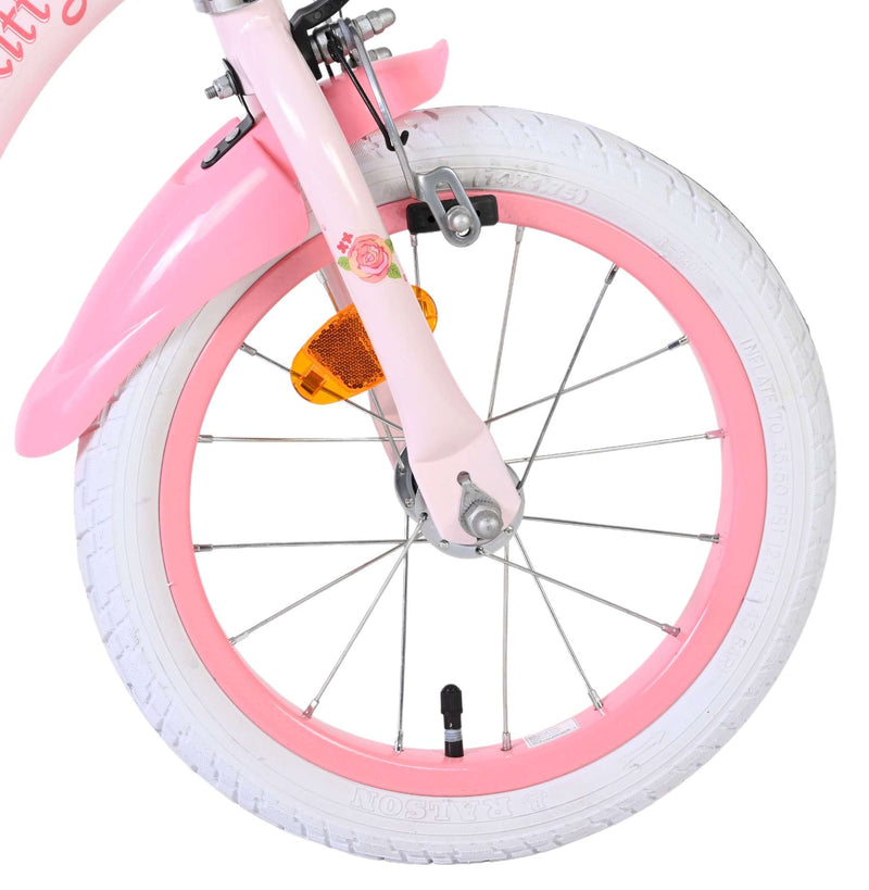 Load image into Gallery viewer, Volare hello kitty kinderfiets - meisjes - 14 inch - roze - twee handremmen