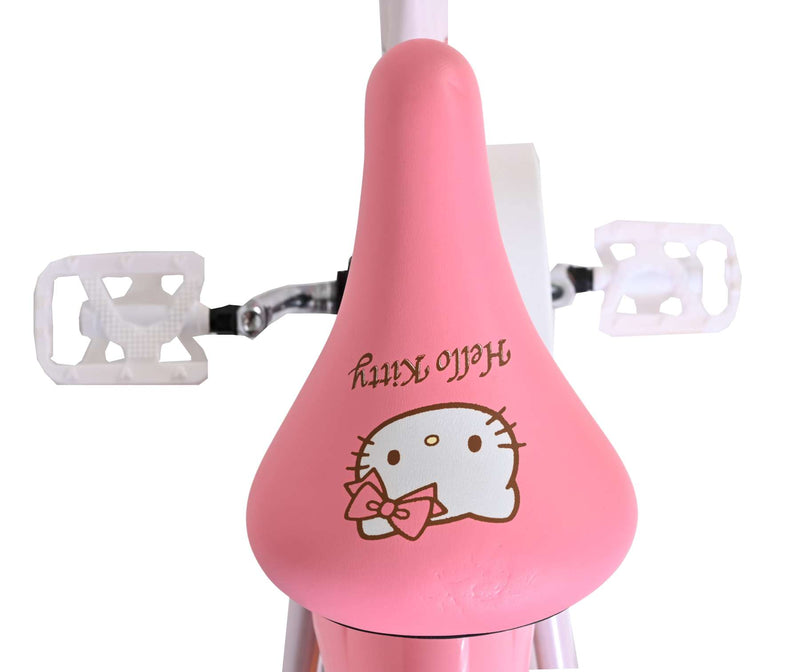 Load image into Gallery viewer, Volare hello kitty kinderfiets - meisjes - 14 inch - roze - twee handremmen