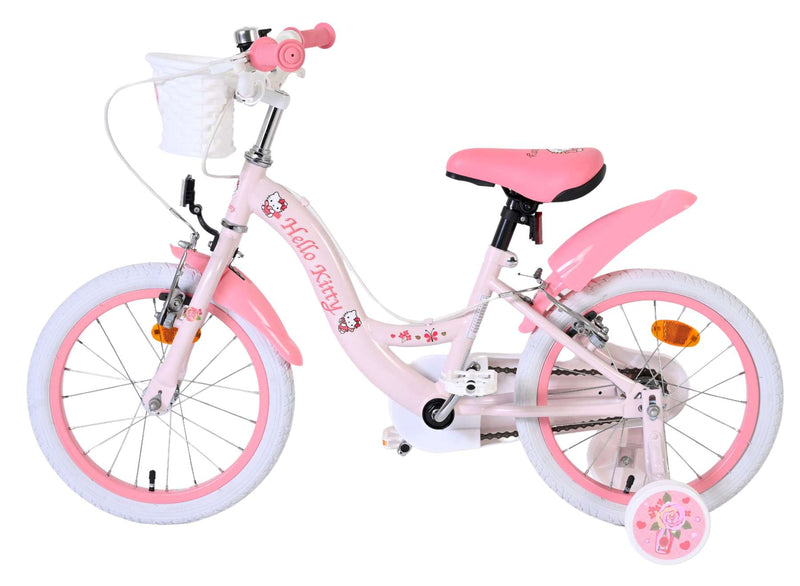 Load image into Gallery viewer, Hello kitty kinderfiets - meisjes - 16 inch - roze - twee handremmen