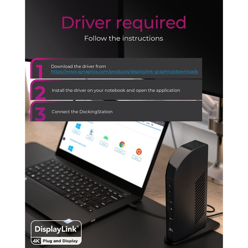 Load image into Gallery viewer, Icy box ib-dk2256ac 12-in-1 displaylink hybrid dockingstat