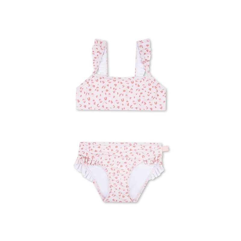 Afbeelding laden in galerijviewer, Leopard | oudroze meisjes uv bikini
