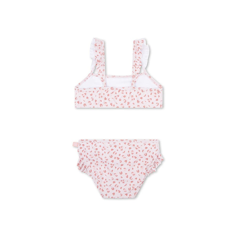 Afbeelding laden in galerijviewer, Leopard | oudroze meisjes uv bikini