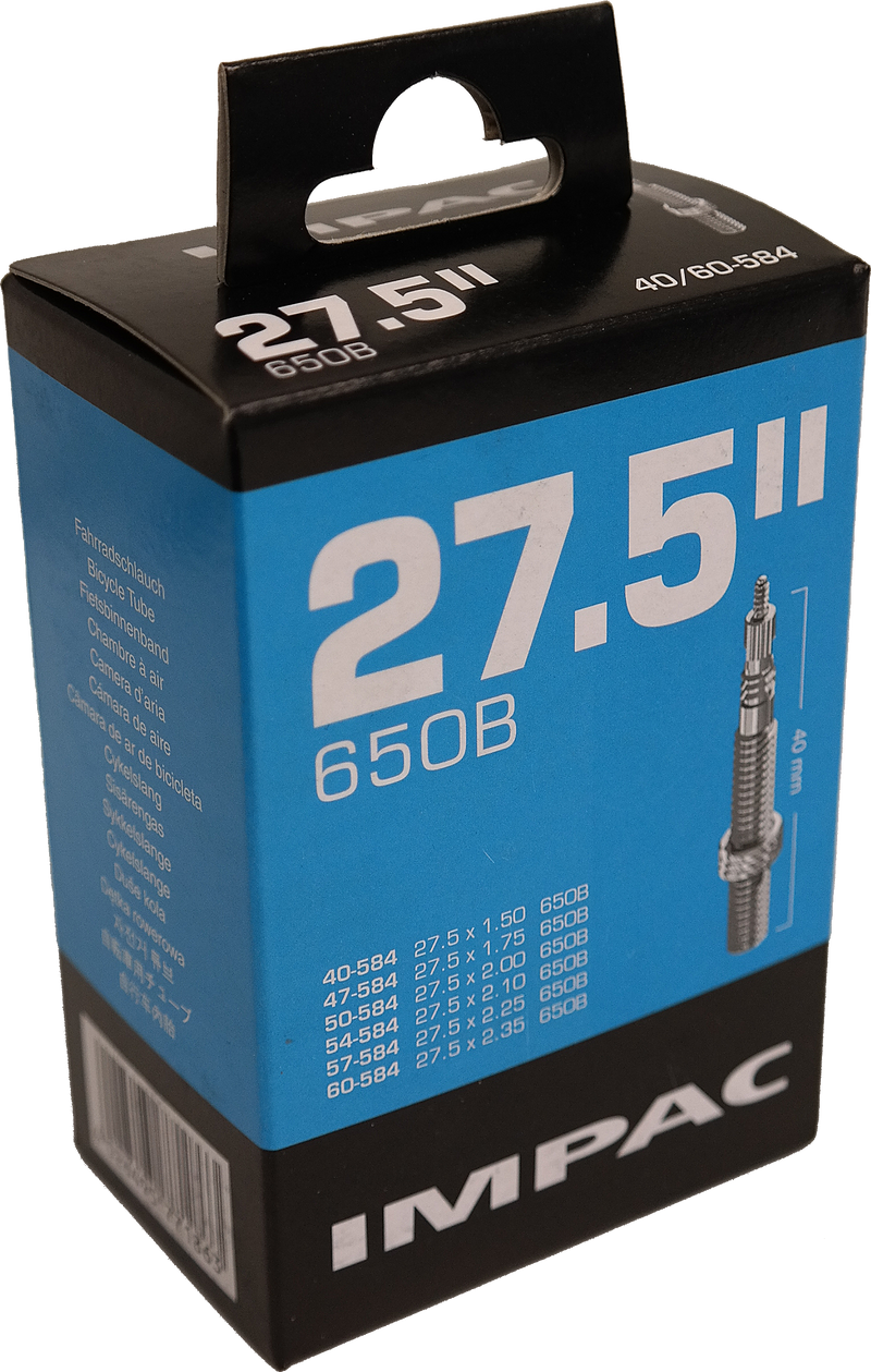 Load image into Gallery viewer, Impac (schwalbe) binnenband sv21 27.5 inch (40 60-584) 40mm