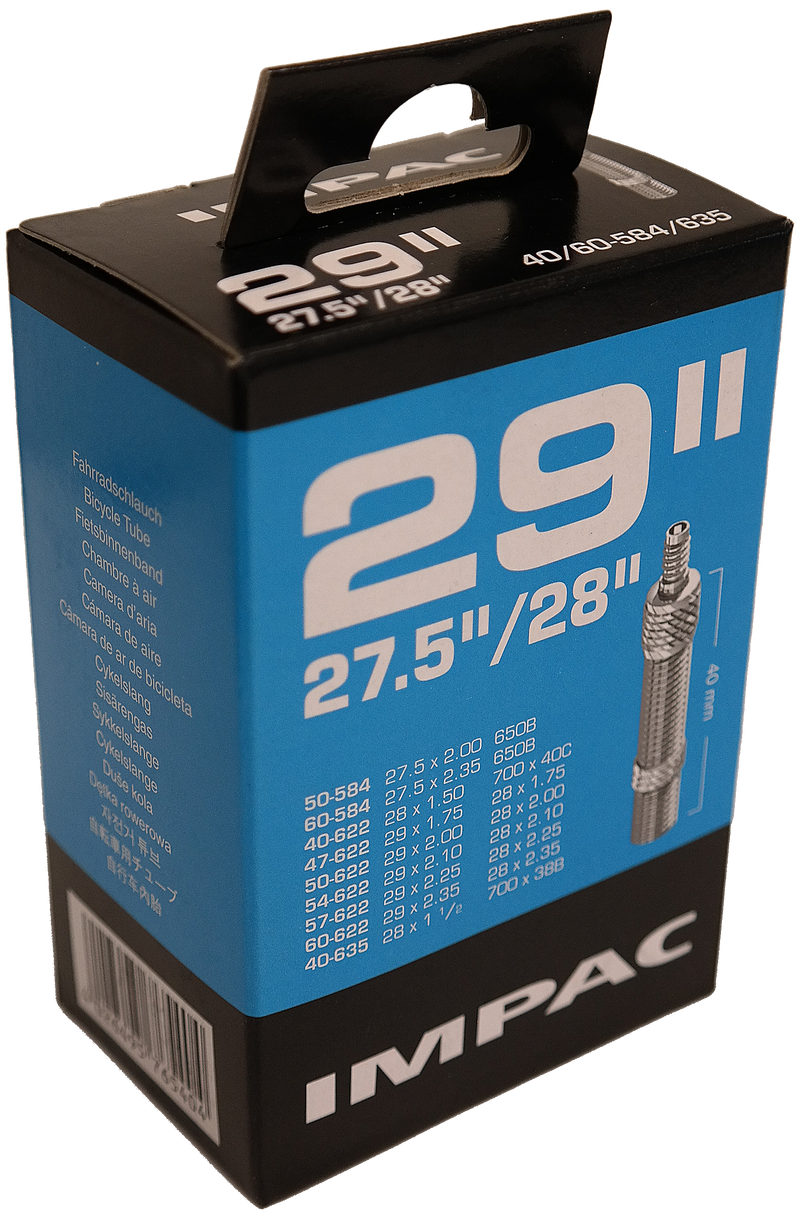 Load image into Gallery viewer, Impac ( schwalbe ) binnenband dv19 28 29 inch 40 60-622 635 40 mm