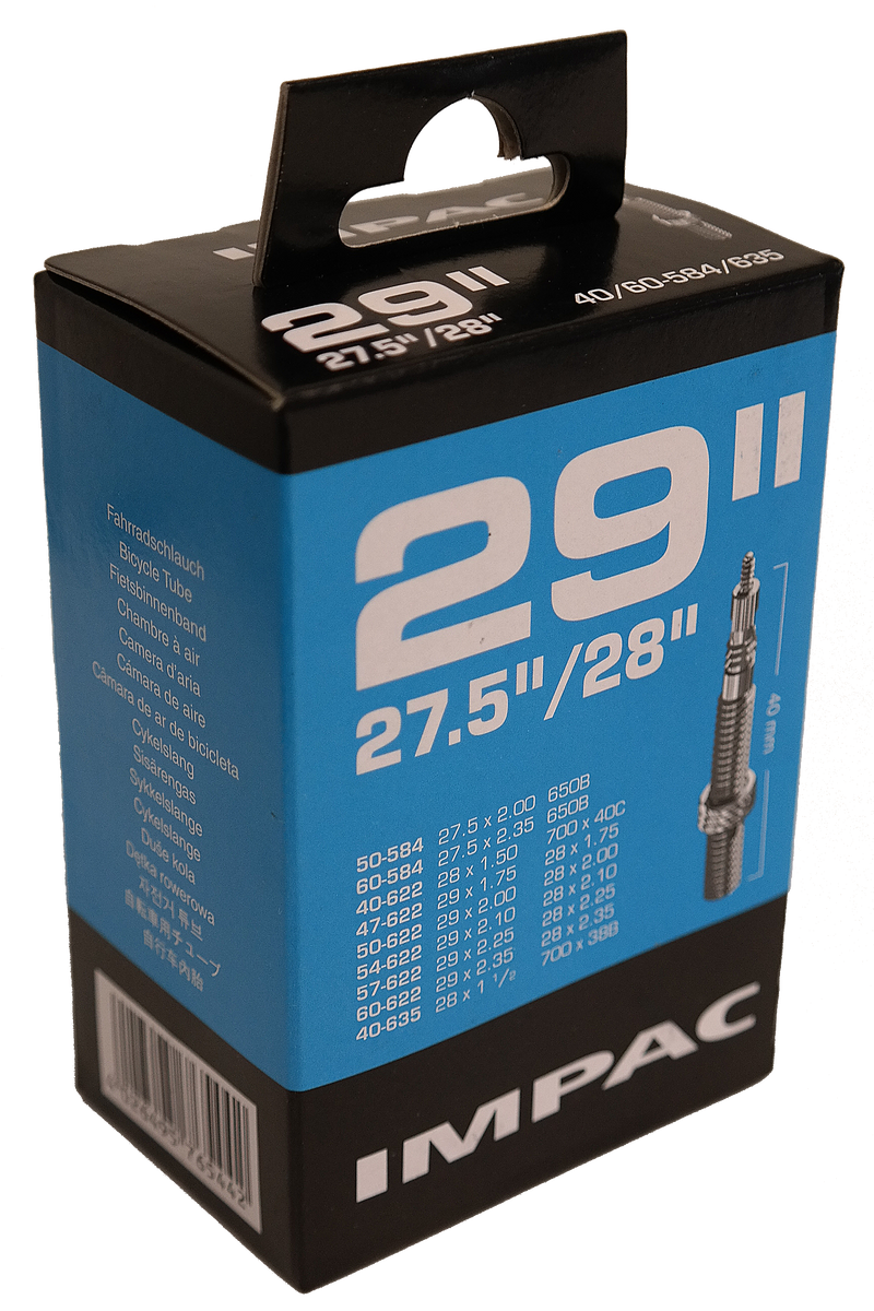 Load image into Gallery viewer, Impac ( schwalbe ) binnenband sv19 28 29 inch 40 60-622-635 40 mm