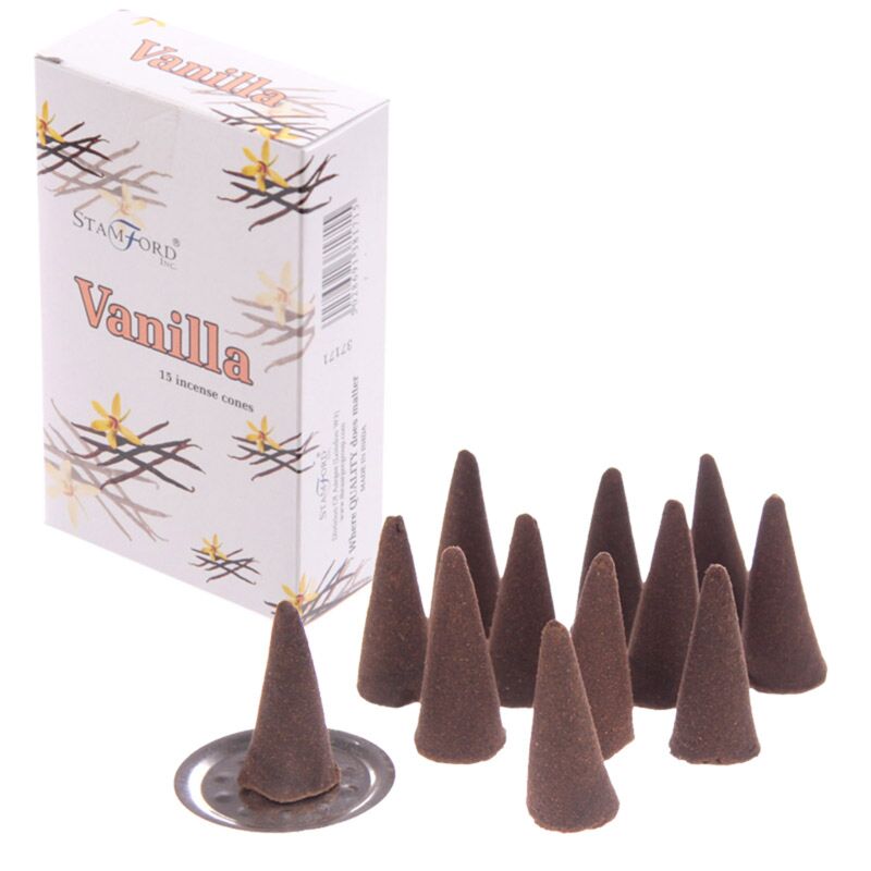 Afbeelding laden in galerijviewer, Vanilla 37171 - stamford wierook kegels