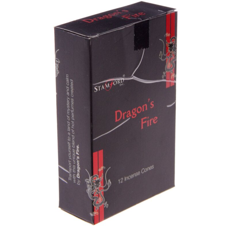 Afbeelding laden in galerijviewer, Dragons fire 37180 - stamford black wierook kegels