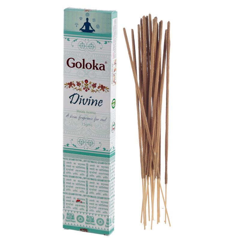Afbeelding laden in galerijviewer, Divine - goloka masala wierook stokjes