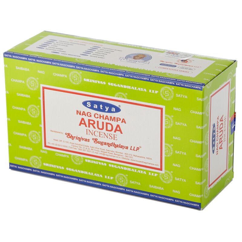 Afbeelding laden in galerijviewer, 01345 aruda - satya nag champa wierook stokjes