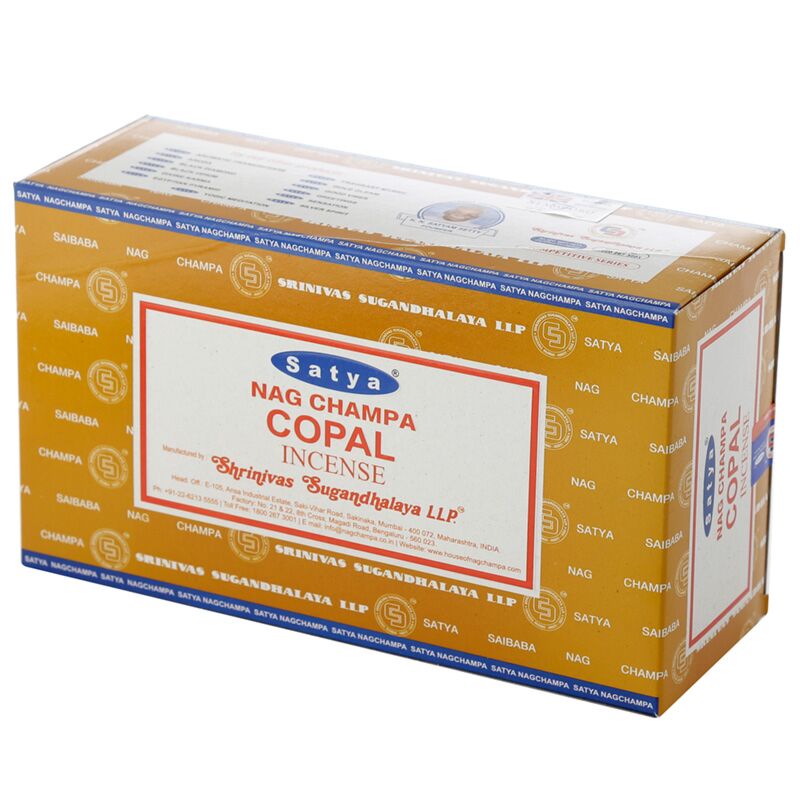 Afbeelding laden in galerijviewer, 01348 kopal - satya nag champa wierook stokjes