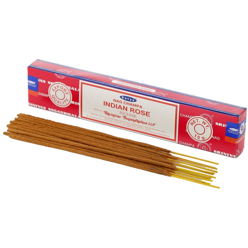 Load image into Gallery viewer, 01360 indische roos - satya nag champa wierook stokjes