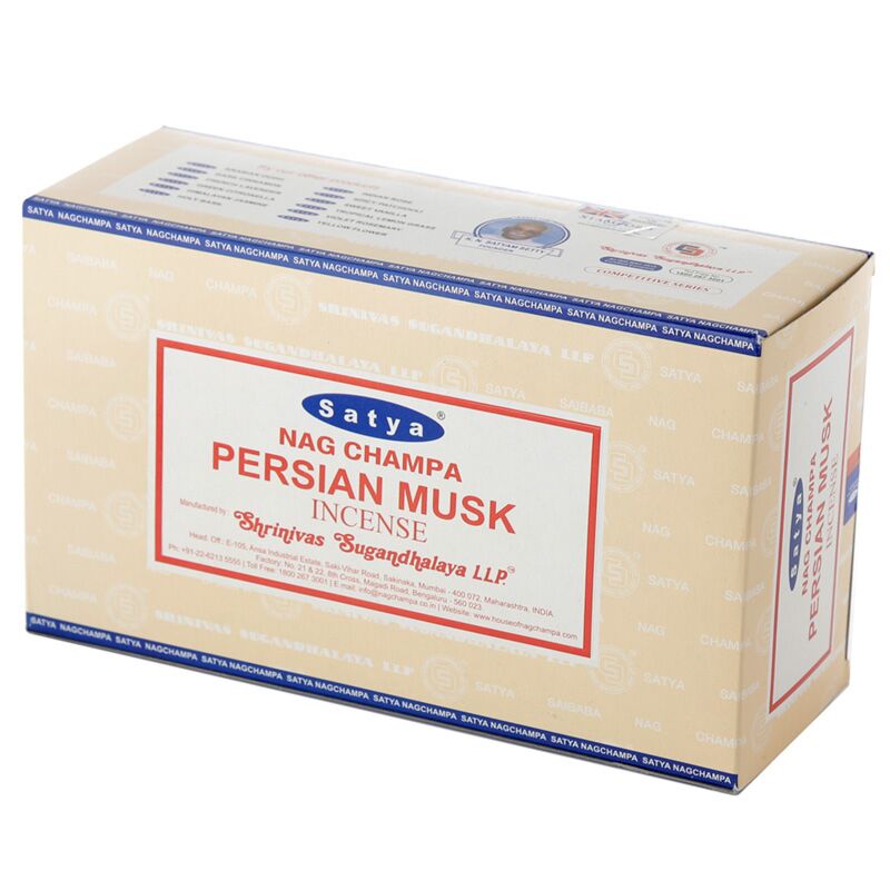 Afbeelding laden in galerijviewer, 01360 perzische musk - satya nag champa wierook stokjes